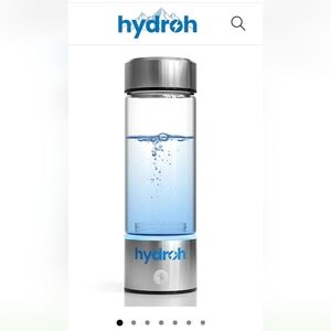 HYDROH brand glass Hydrogen Water Bottle *NEW*